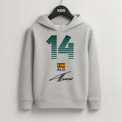 Alonso - F1 Kids Grey Hoodie