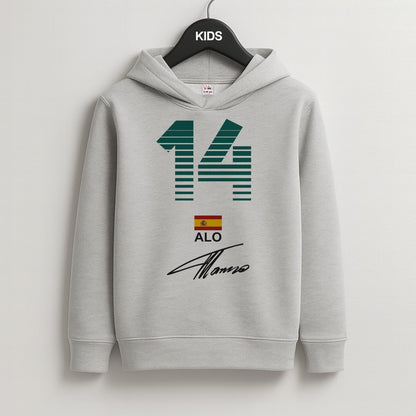 Alonso - F1 Kids Grey Hoodie