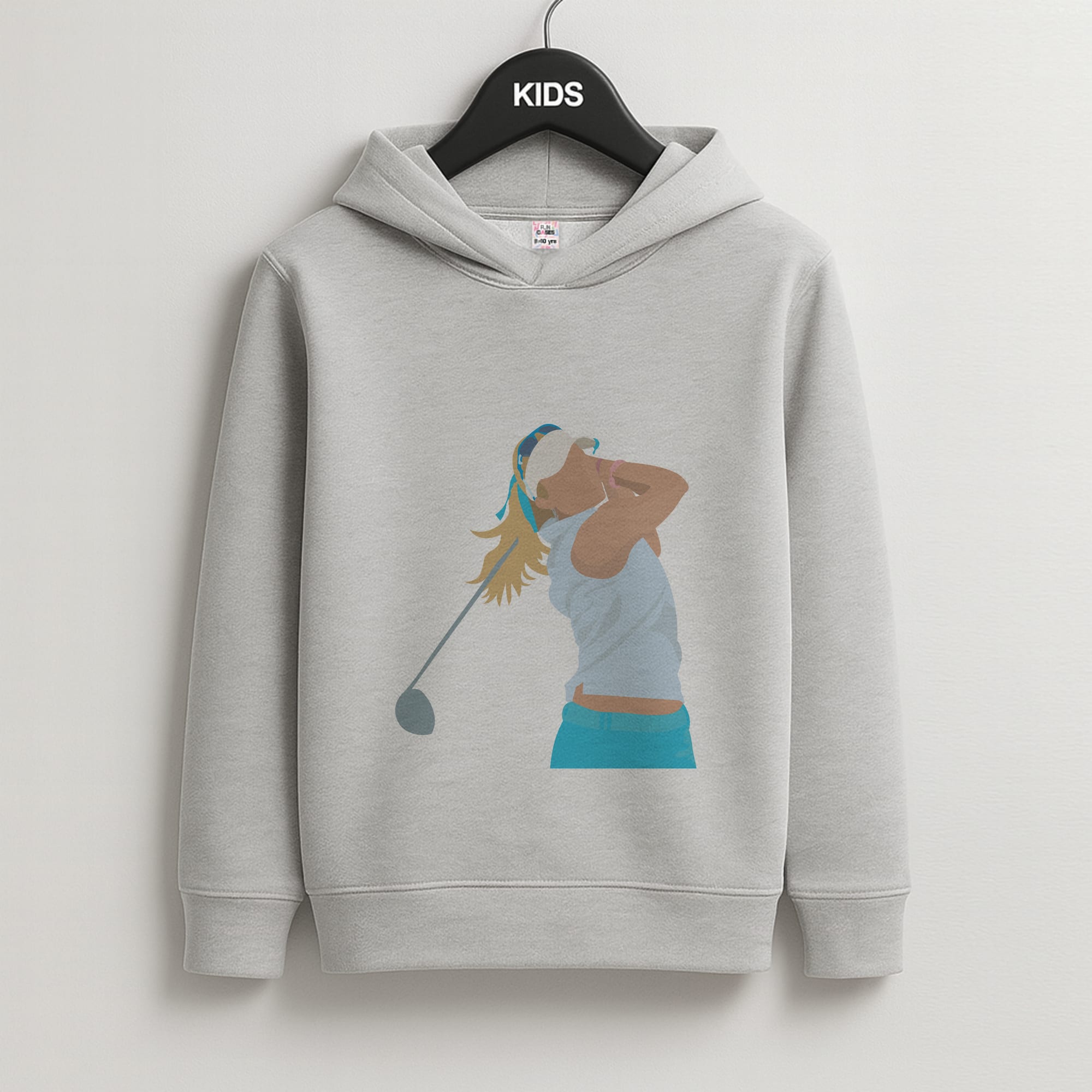 Thompson - Golf Kids Grey Hoodie