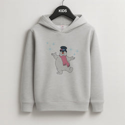 Frosty - Snowman Kids Grey Hoodie