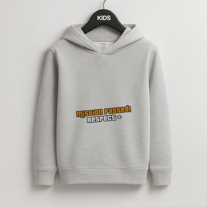 Respect - Video Game Kids Grey Hoodie