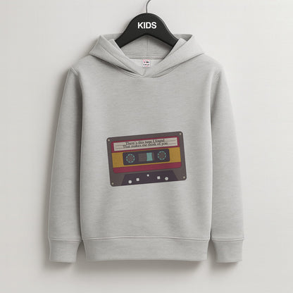 There's This Tune I Found Kids Grey Hoodie