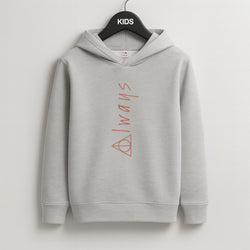 Deathly Always Kids Grey Hoodie