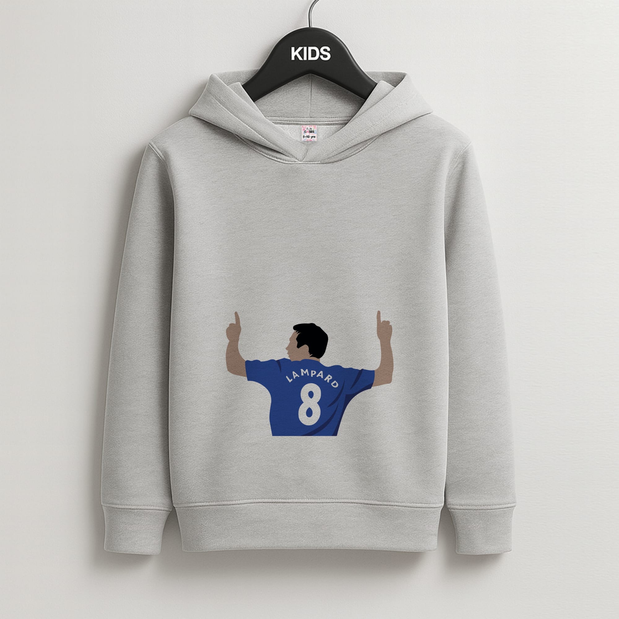 Lampard- Football Kids Grey Hoodie
