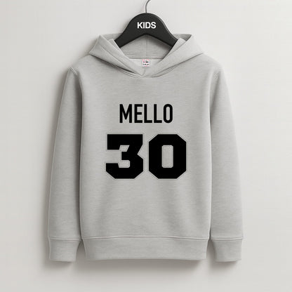 Mello 30  Kids Grey Hoodie
