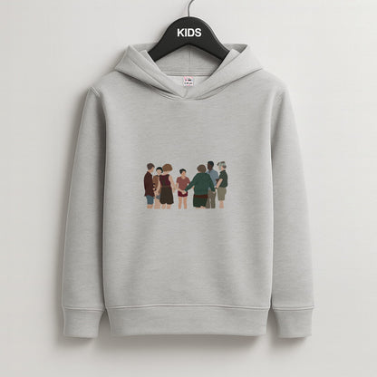 Group - Clown Kids Grey Hoodie