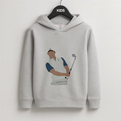 Mcllroy - Golf Kids Grey Hoodie