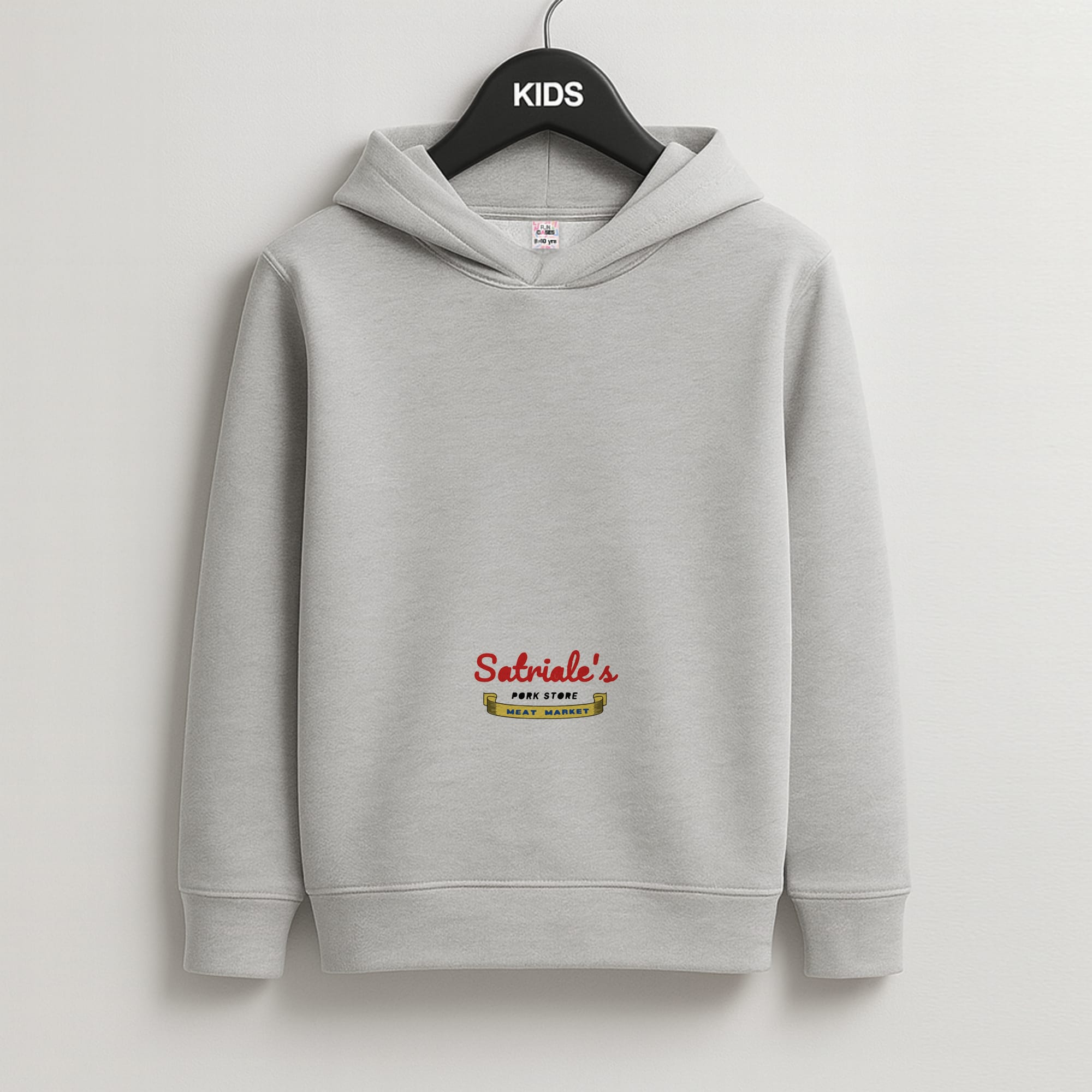 Satriale's Kids Grey Hoodie