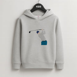 Ryder - Golf Kids Grey Hoodie