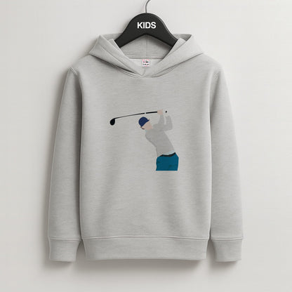 Ryder - Golf Kids Grey Hoodie