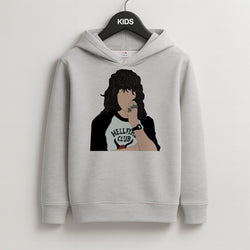 Eddie Munson Hellfire Kids Hoodie
