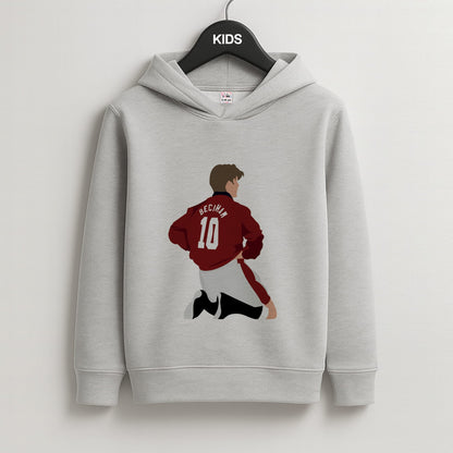 Beckham - Football Kids Grey Hoodie