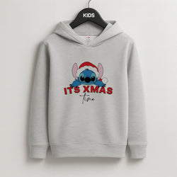 It's Xmas Time Kids Grey Hoodie
