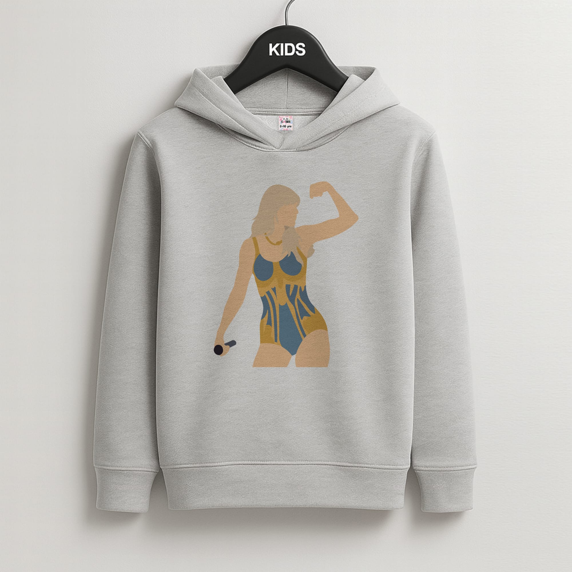 The Man - Taylor Kids Grey Hoodie