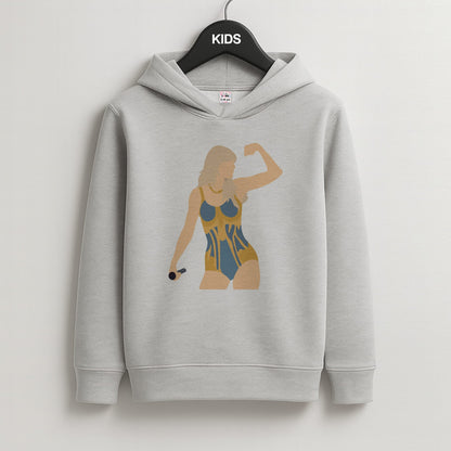 The Man - Taylor Kids Grey Hoodie