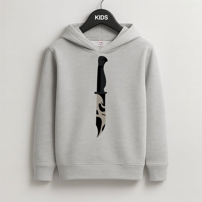 Ghostface Dagger - Scream Kids Grey Hoodie