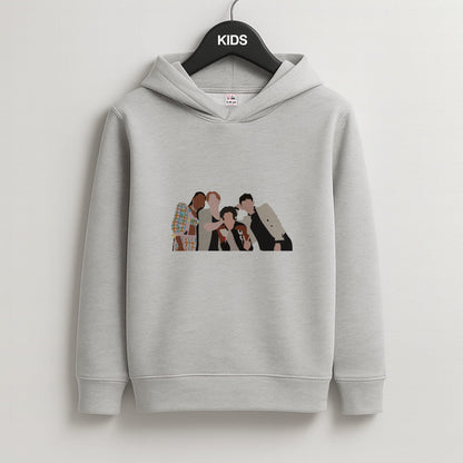 The Heart Crew Kids Grey Hoodie
