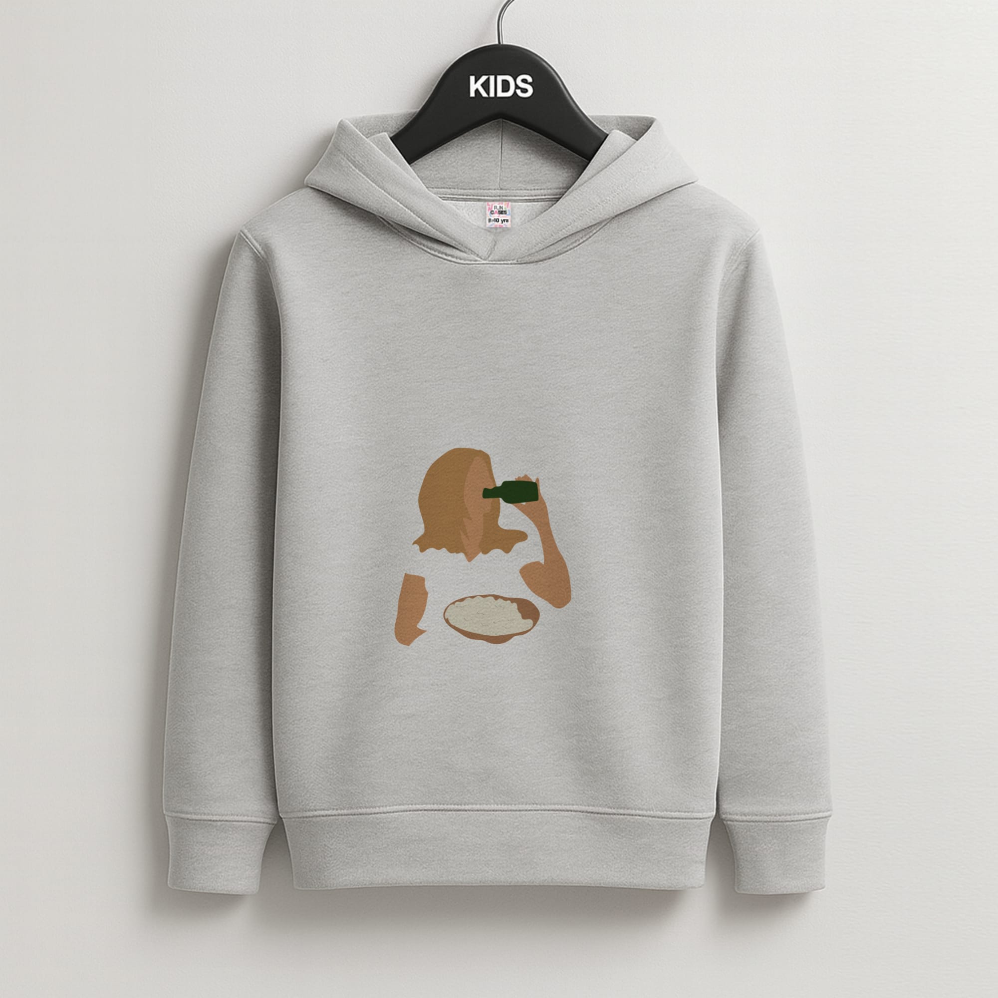 Rachel's Wedding Dress Kids Grey Hoodie