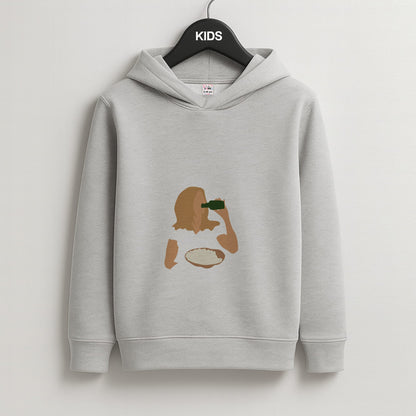 Rachel's Wedding Dress Kids Grey Hoodie