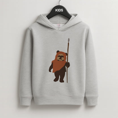 Ewok Kids Grey Hoodie