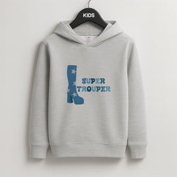 Super Trouper Kids Grey Hoodie