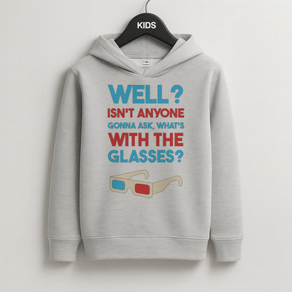 Well? Kids Grey Hoodie