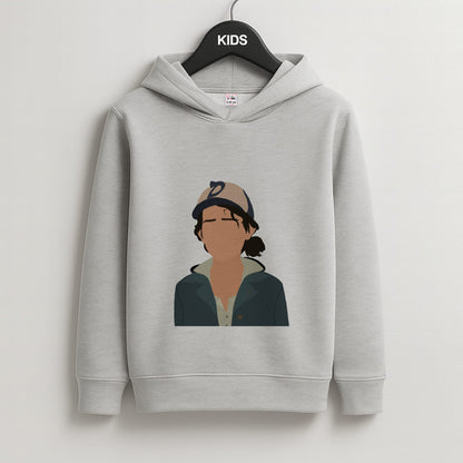 Clementine - TWD Kids Grey Hoodie