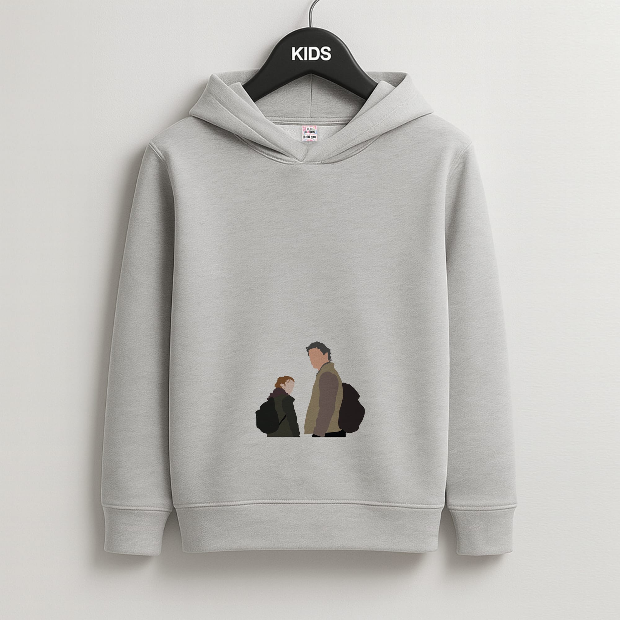 Kids Grey Hoodie