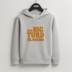 You Big Turd Blossom - GOTG Kids Grey Hoodie