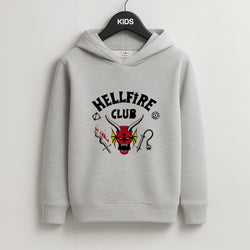 Hellfire Club Logo Kids Grey Hoodie