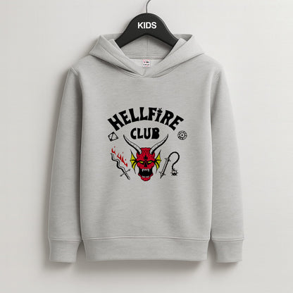 Hellfire Club Logo Kids Grey Hoodie