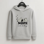Nope, Not Today Kids Hoodie 2