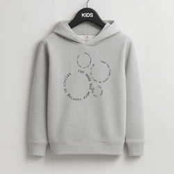 Running In Circles - Post Kids Hoodie