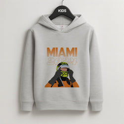 Miami 2024 Kids Grey Hoodie