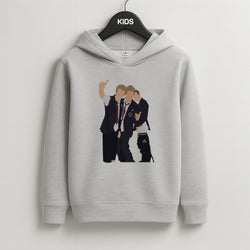School Clothes - Bust Band Kids Grey Hoodie