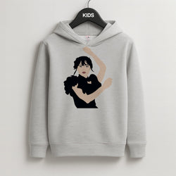 Dancing Wednesday Kids Hoodie