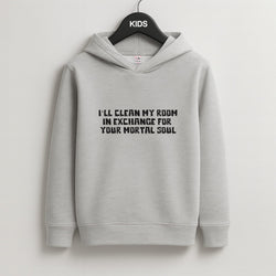 I'll Clean My Room In Exchange Wednesday Kids Hoodie