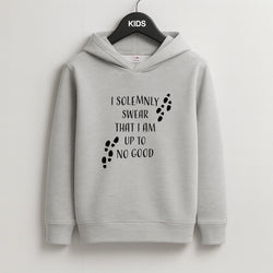 I Solemnly Swear Kids Grey Hoodie