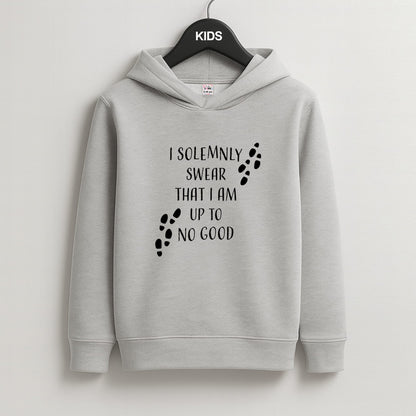 I Solemnly Swear Kids Grey Hoodie