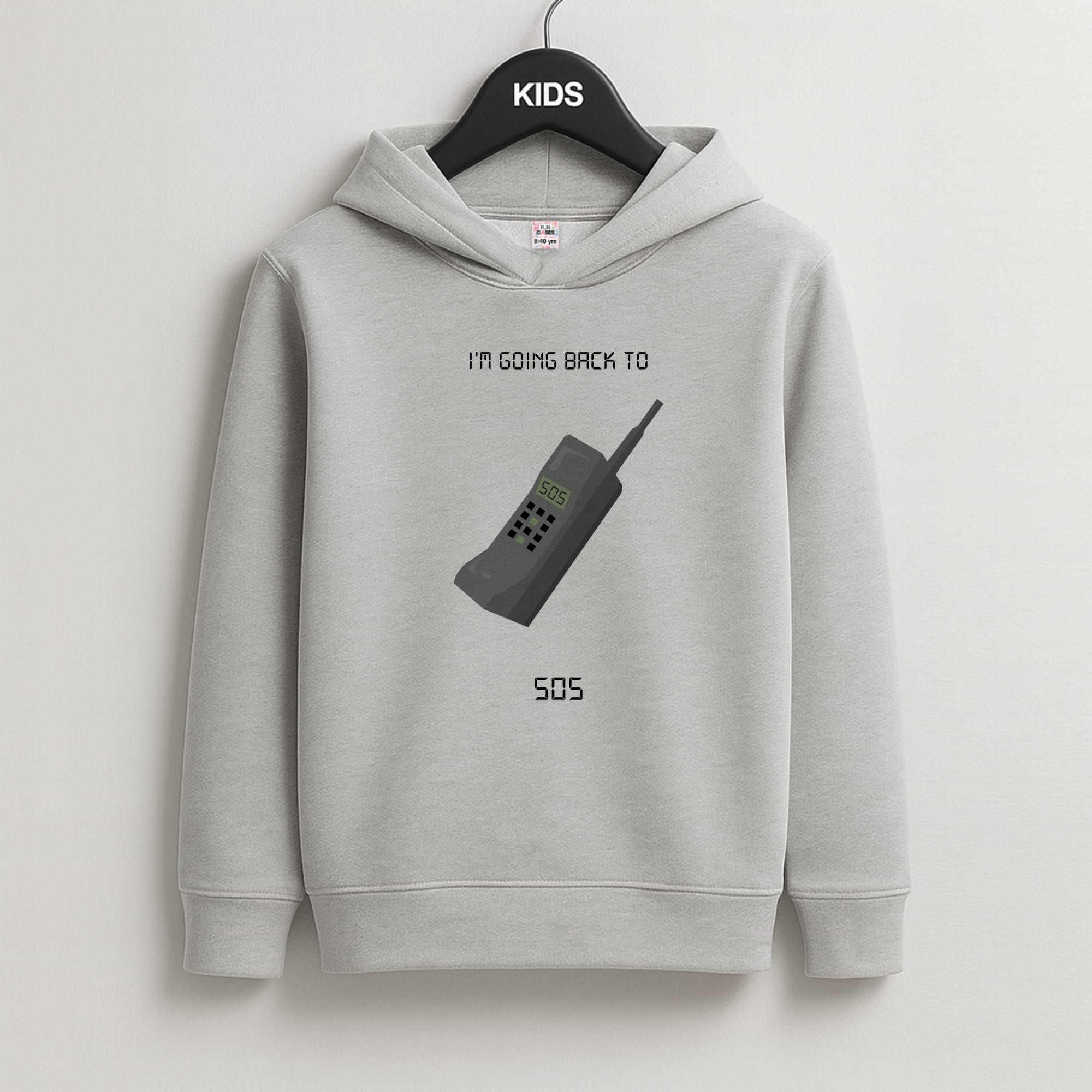 I'm going back to 505 Kids Grey Hoodie