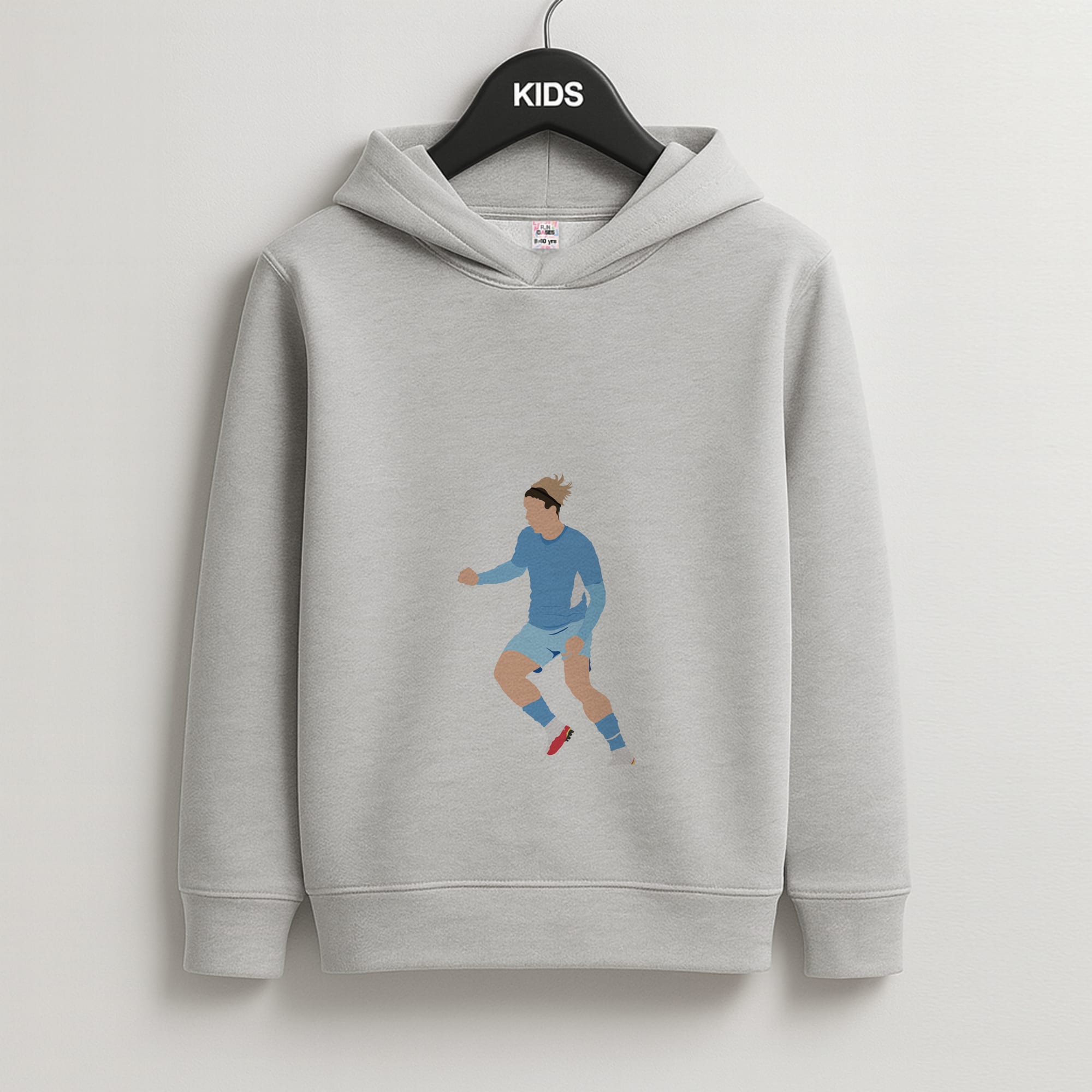 Jack Grealish - Football Kids Grey Hoodie
