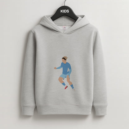 Jack Grealish - Football Kids Grey Hoodie