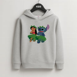 Lilo And Alien Blue Hoola Kids Hoodie