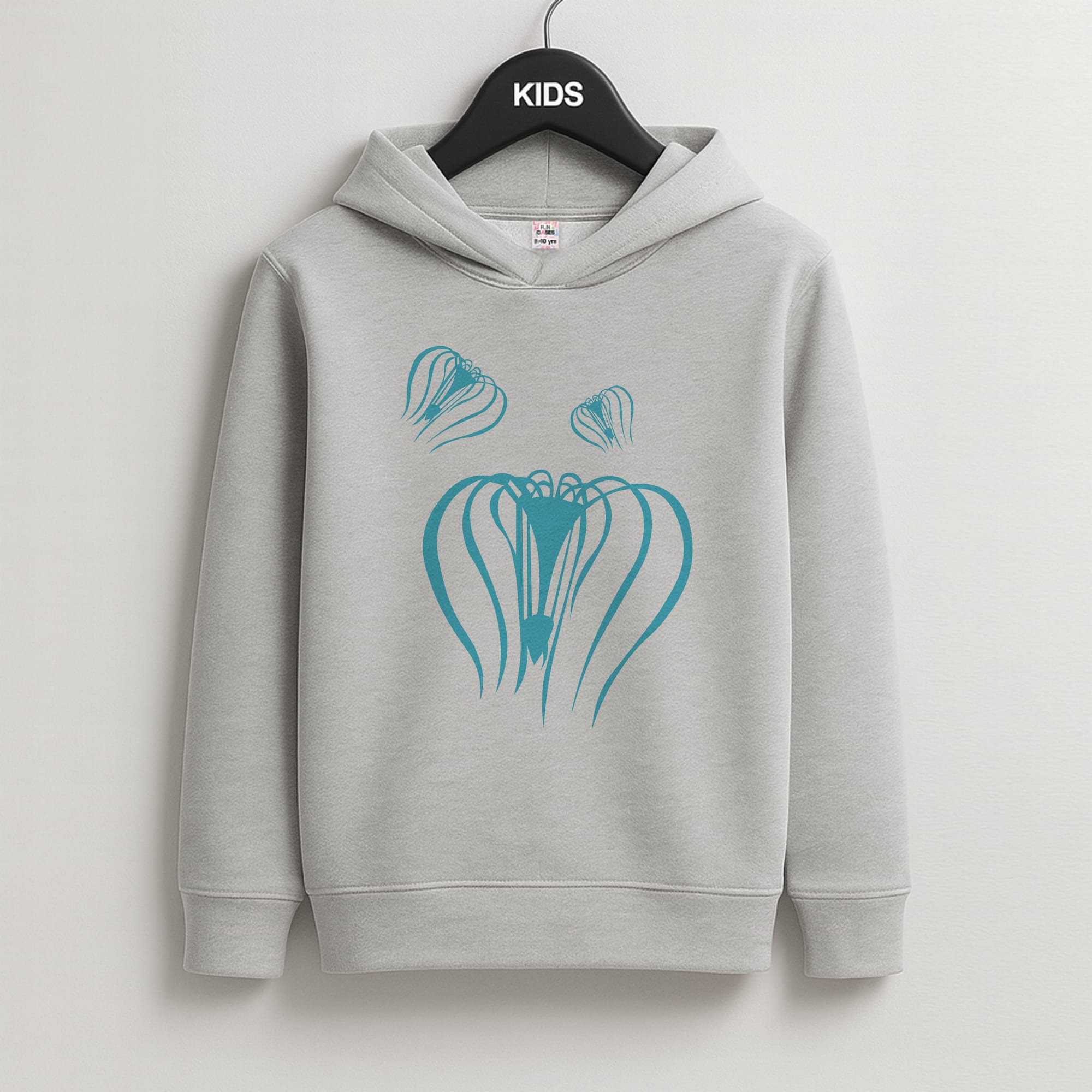 Tree Of Souls Kids Grey Hoodie