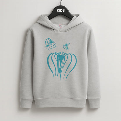 Tree Of Souls Kids Grey Hoodie