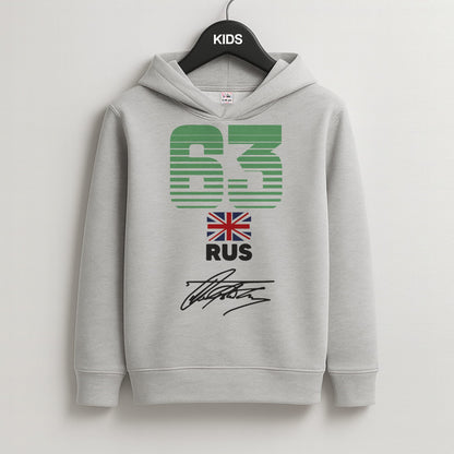 George Russel - F1 Kids Grey Hoodie