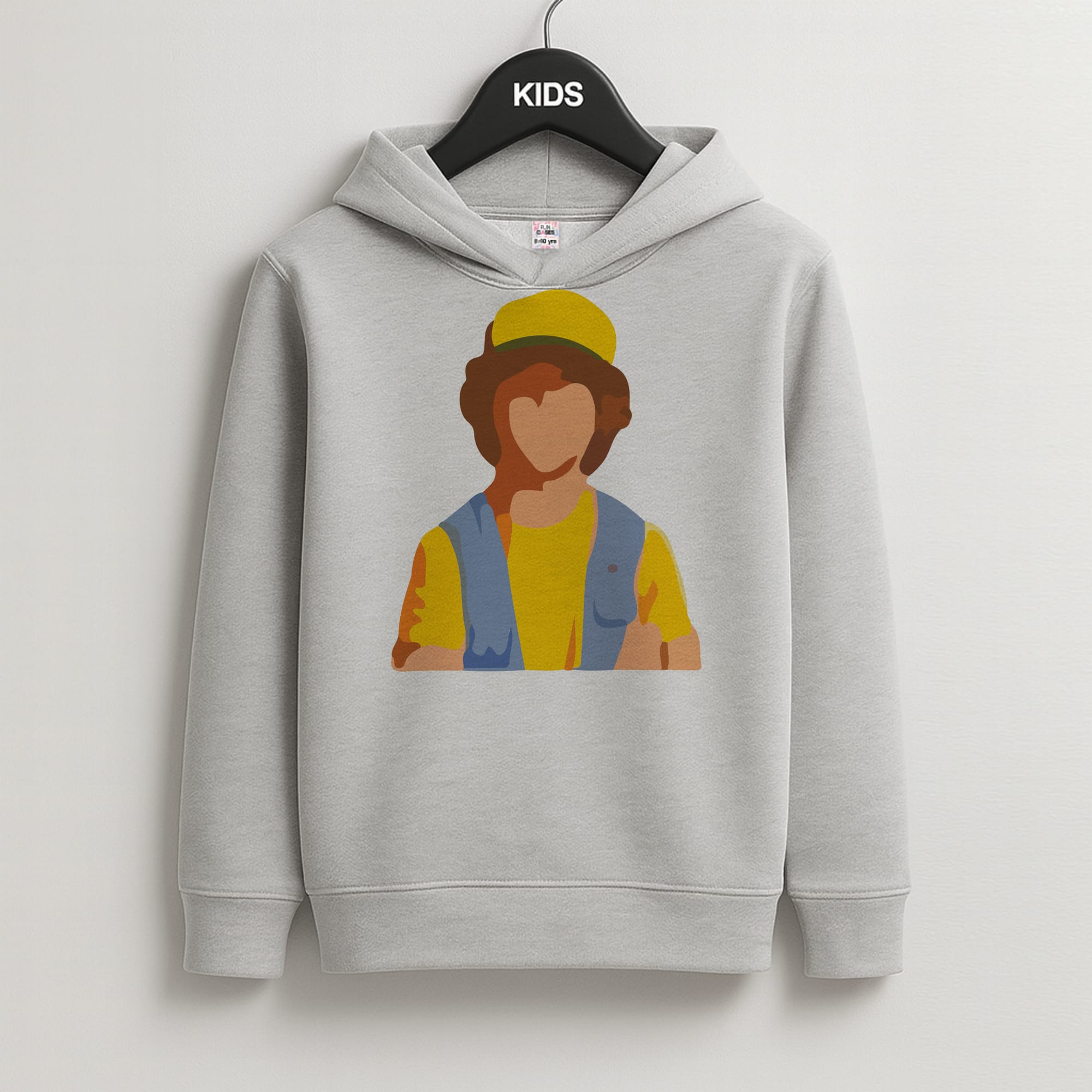 Faceless Dustin - Stranger Things Kids Hoodie