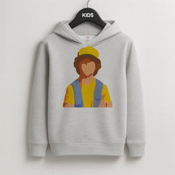 Faceless Dustin - Stranger Things Kids Hoodie