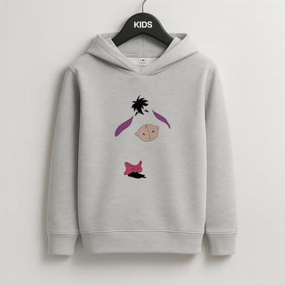 Faceless Donkey Kids Grey Hoodie