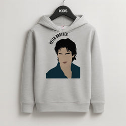 Hello Brother Cartoon - VD Kids Hoodie